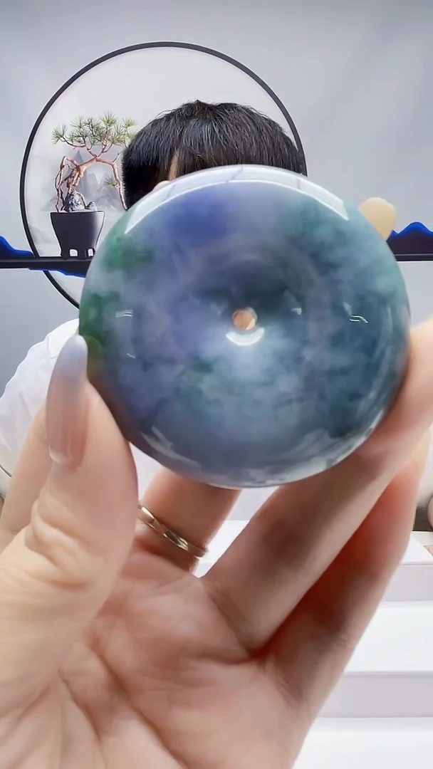 未镶嵌定制翡翠毛货-挂件58