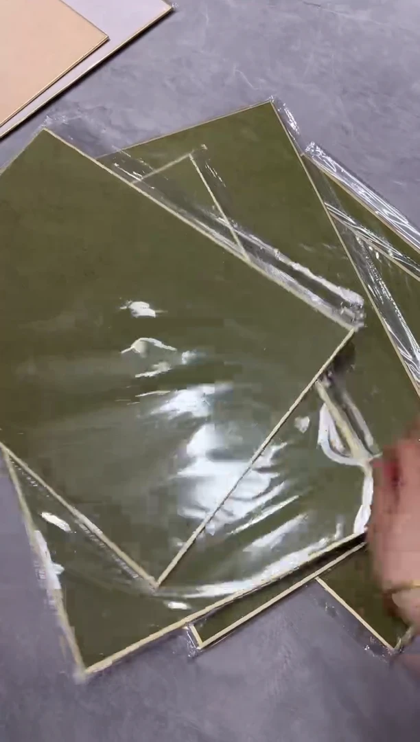 25*36厘米加厚楮笺硬卡抹茶绿6张