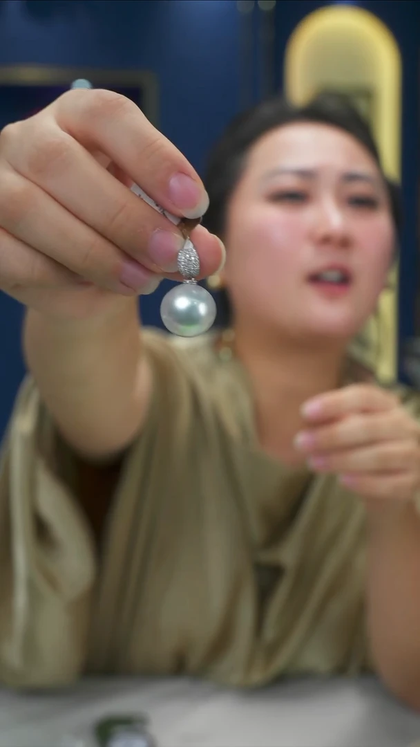 未镶嵌丨海水珍珠澳白吊坠@@BP067