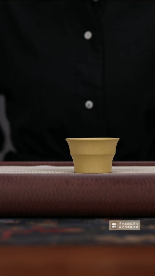 茶壶紫砂紫砂茶杯黄段