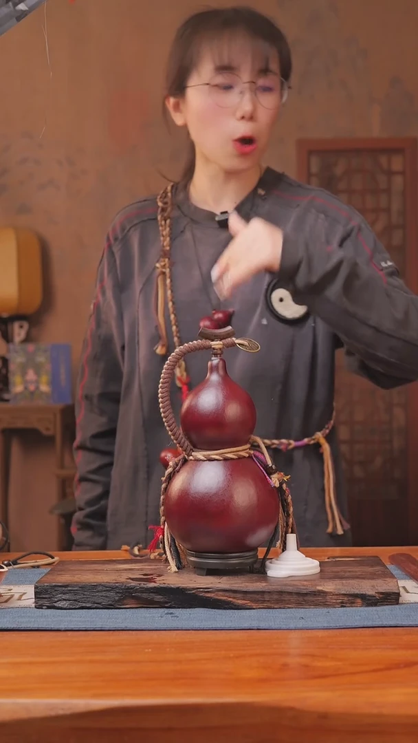 1116号链接精品大漆葫芦现货现发[一物一拍]