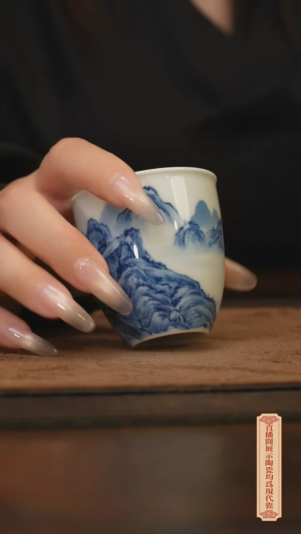 瓷片柴窑青花破价福利