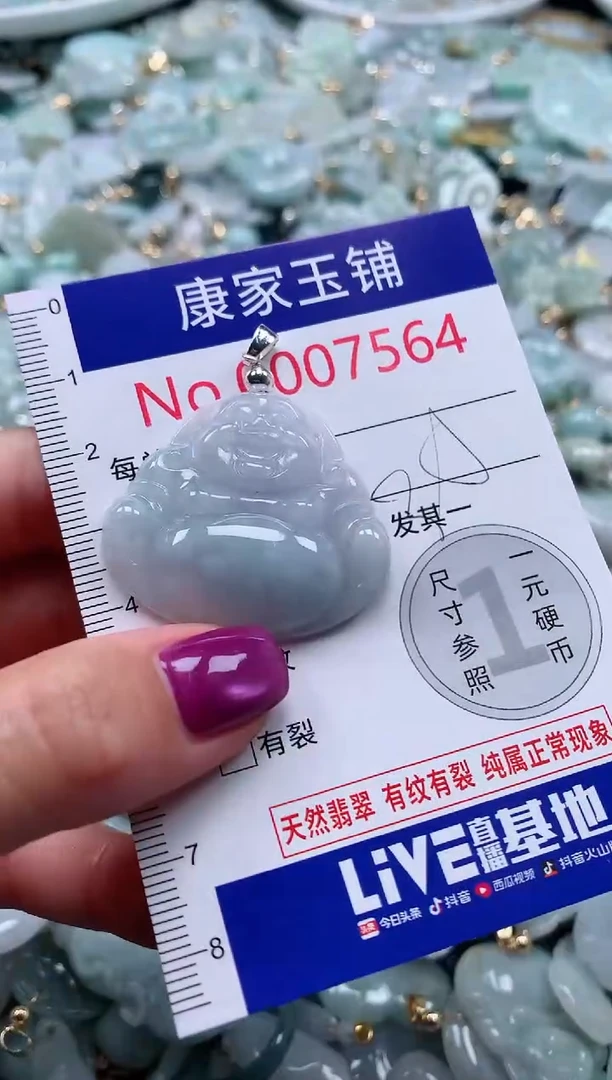 颈饰未镶嵌翡翠7464