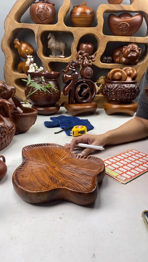 香樟木A45荷叶干泡/尺寸