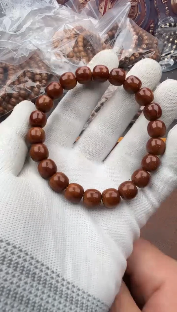 手串紫金鼠64号实心