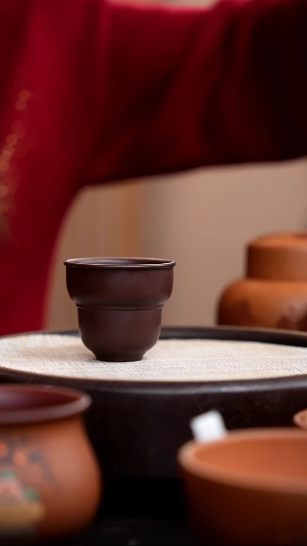 【闪购商品】紫砂茶壶紫泥葫芦杯