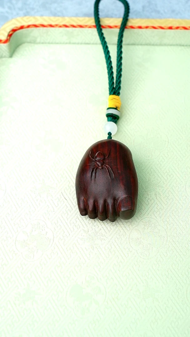 紫檀木类端景台知足常乐