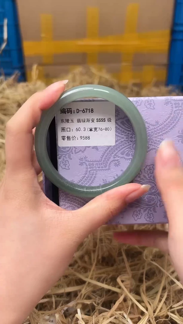 未镶嵌手镯石英质玉D-6718