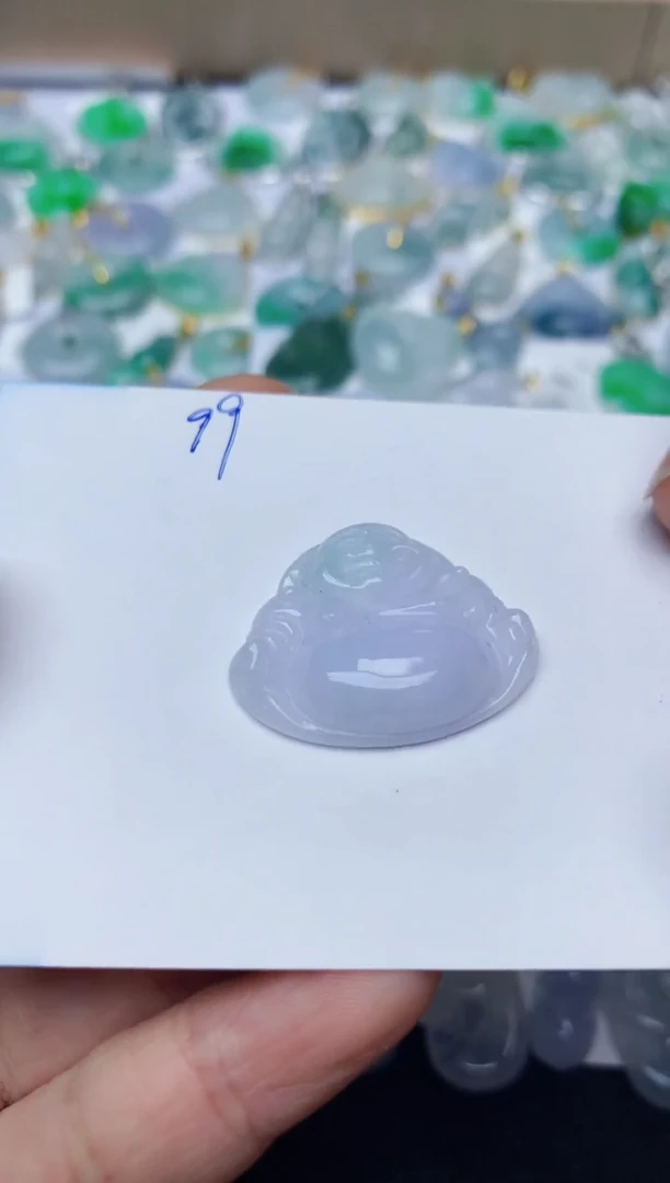 【闪购商品】翡翠颈饰未镶嵌天然翡翠A货