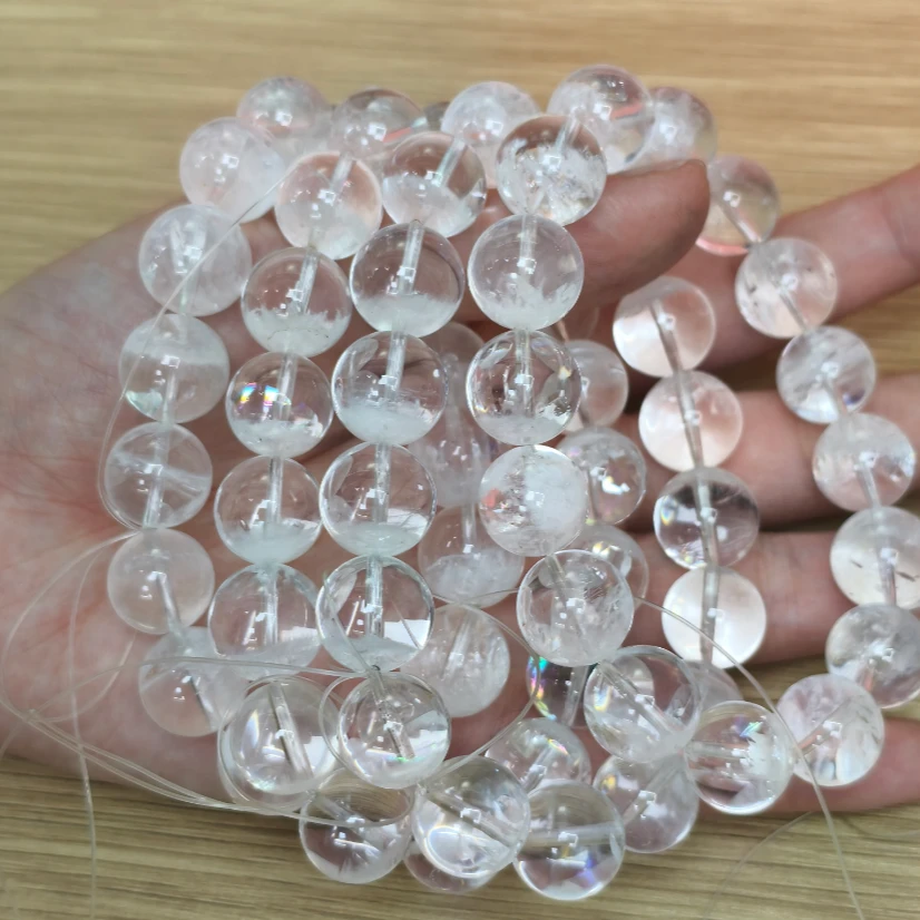 【新品上新】巨美8A彩虹半盆喜马拉雅水晶手链多样性发一