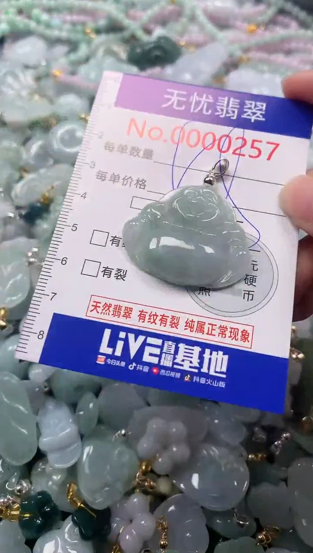 吊坠(不含链)未镶嵌翡翠257