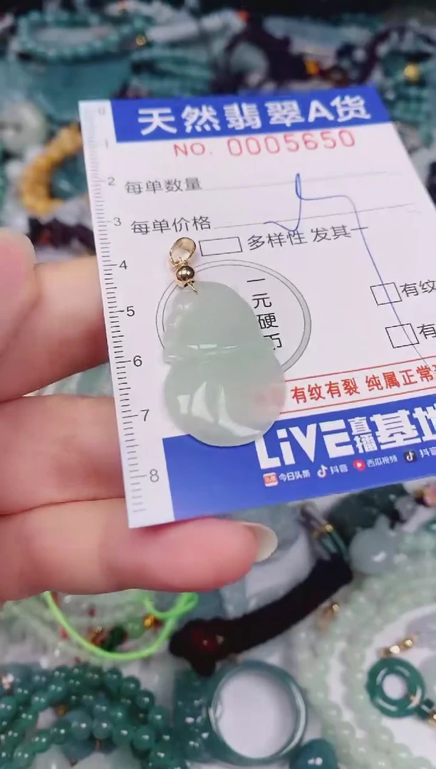 颈饰未镶嵌翡翠00005650