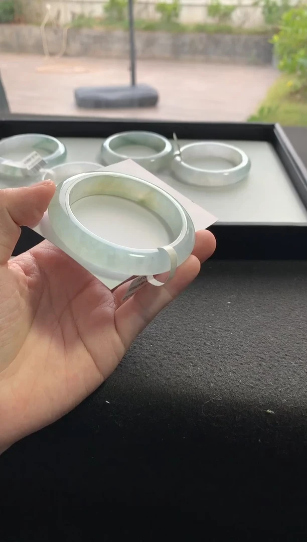 未镶嵌手镯翡翠56正圈买断Y1463