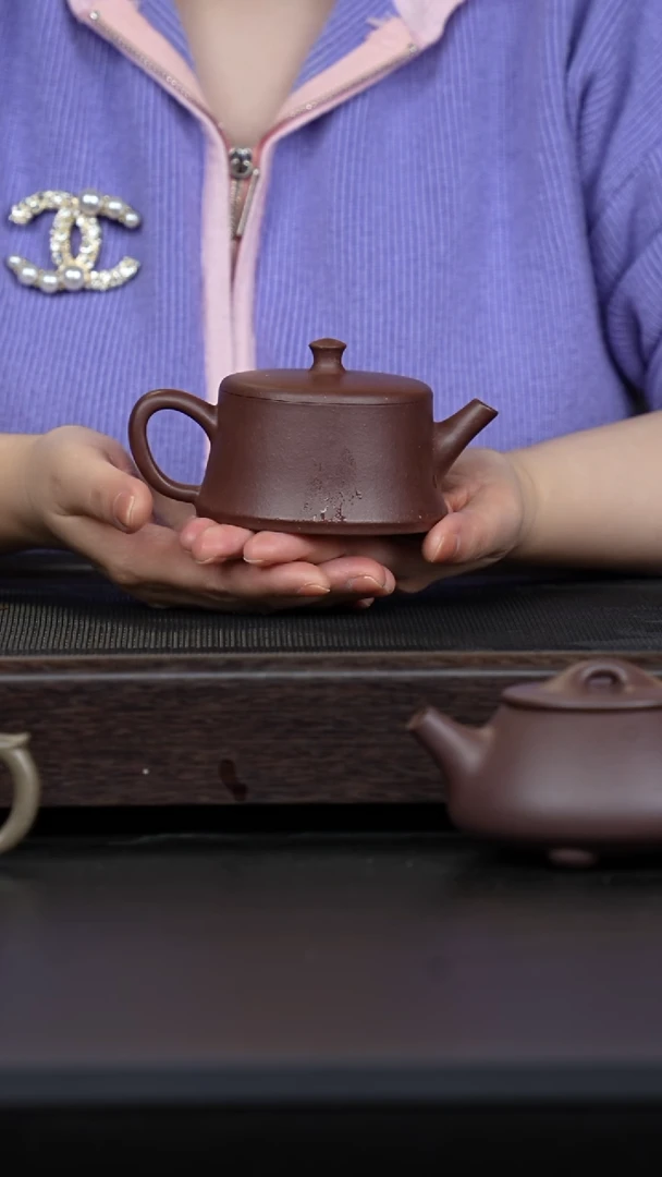 【闪购商品】紫砂茶壶台西底槽青大云柱