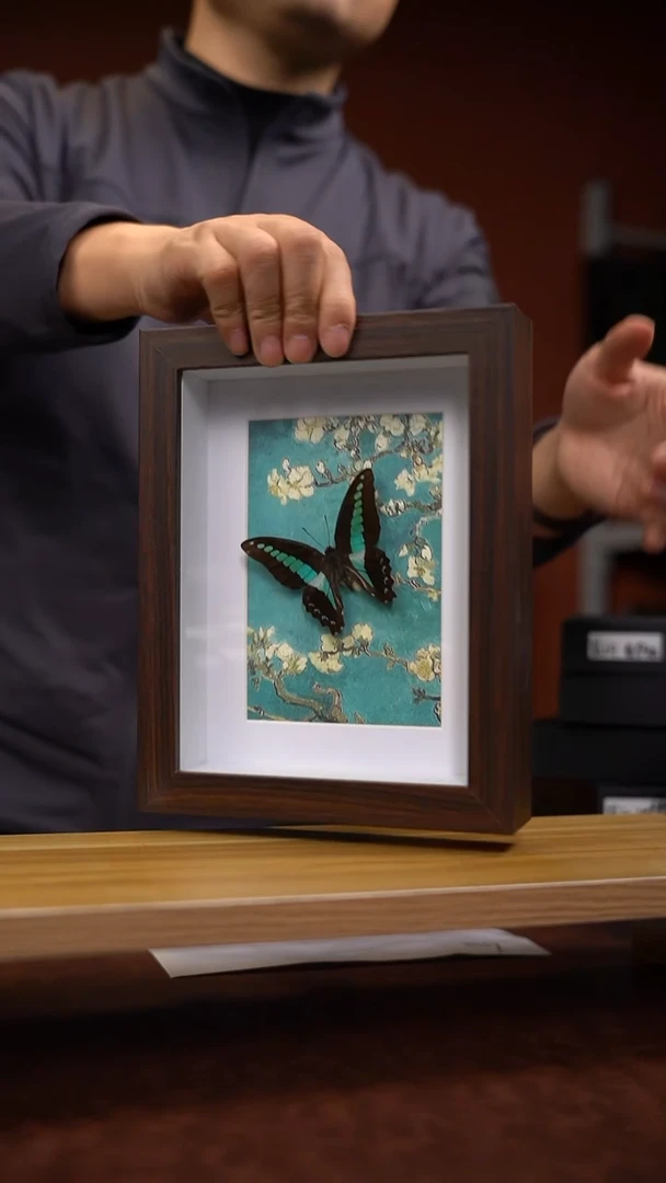 青凤蝶中式风装饰画