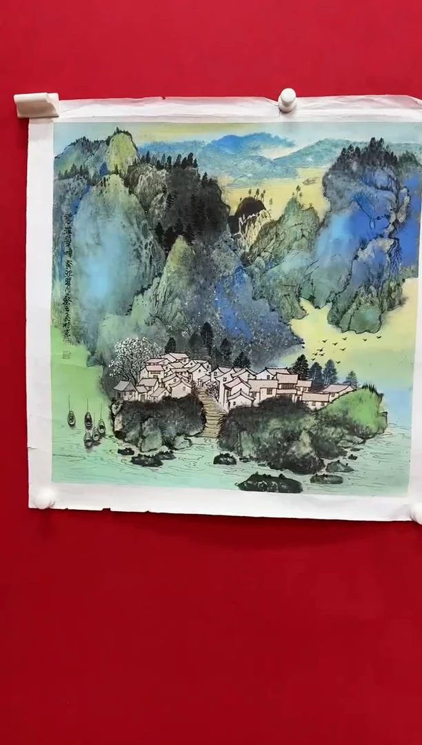 国画z天津人美-蔡云飞国画4平尺