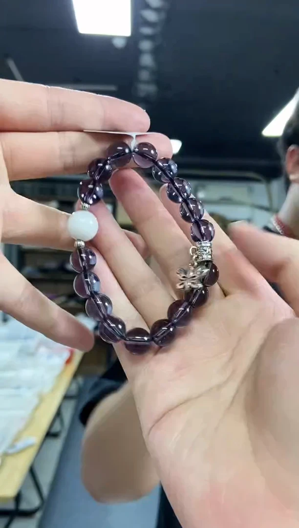 【闪购商品】水晶手串未镶嵌多样性发其一颜色微差