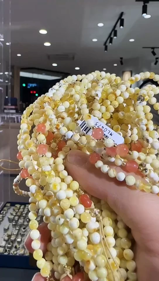 【闪购商品】蜜蜡套链未镶嵌蜜蜡（多样性发一）