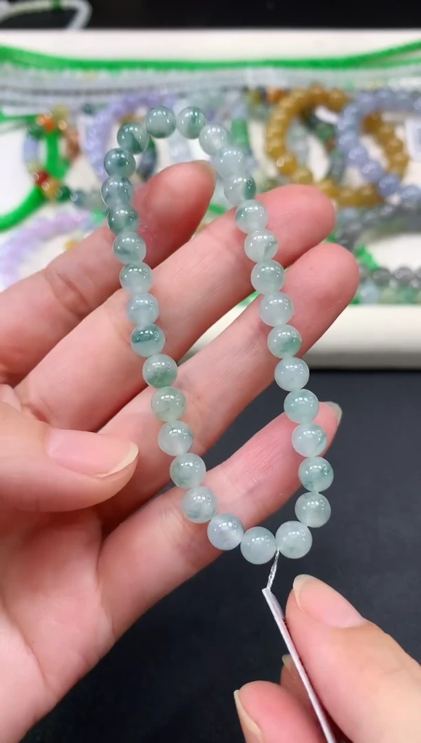 未镶嵌手串翡翠37|1500