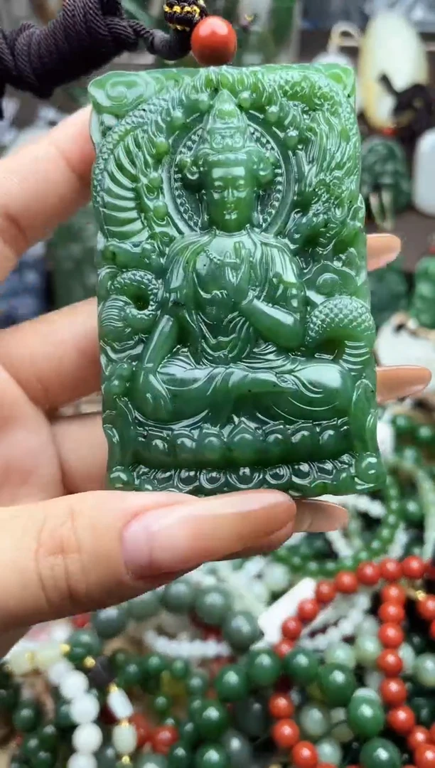 颈饰未镶嵌和田玉未镶嵌和田玉吊坠多样性拍一发一