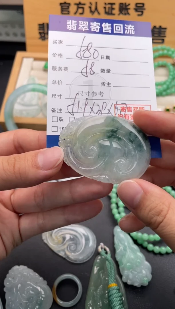 颈饰未镶嵌翡翠10146611