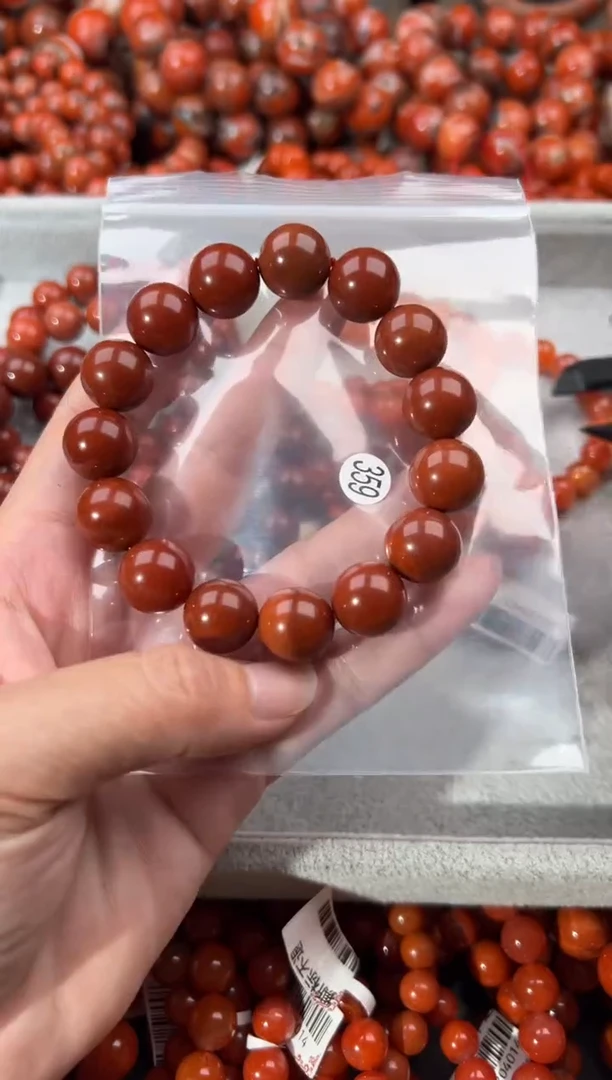 未镶嵌手串南红玛瑙13+