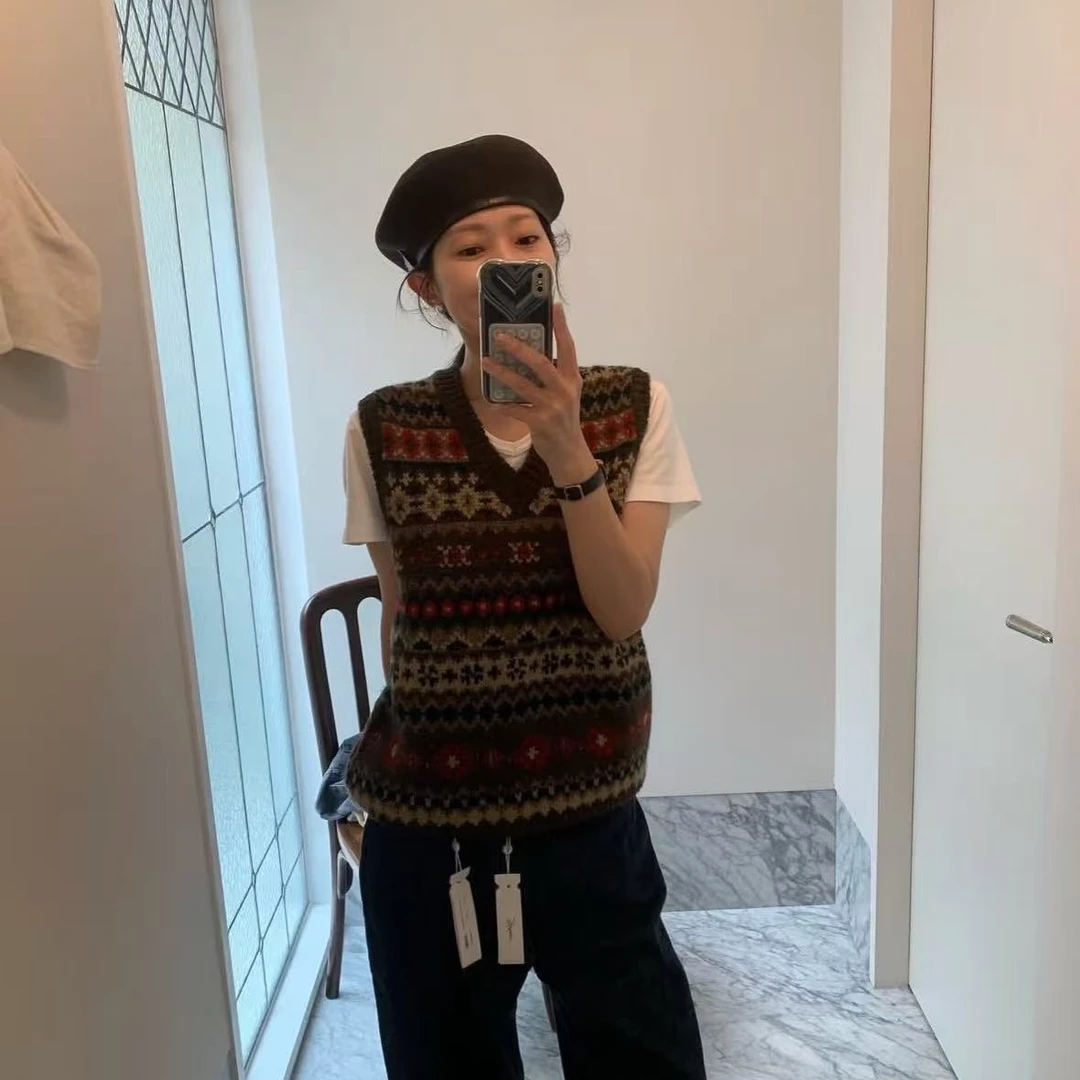 【三三上衣】832-950秋冬21号新款慵懒风毛衣女2025时尚洋气