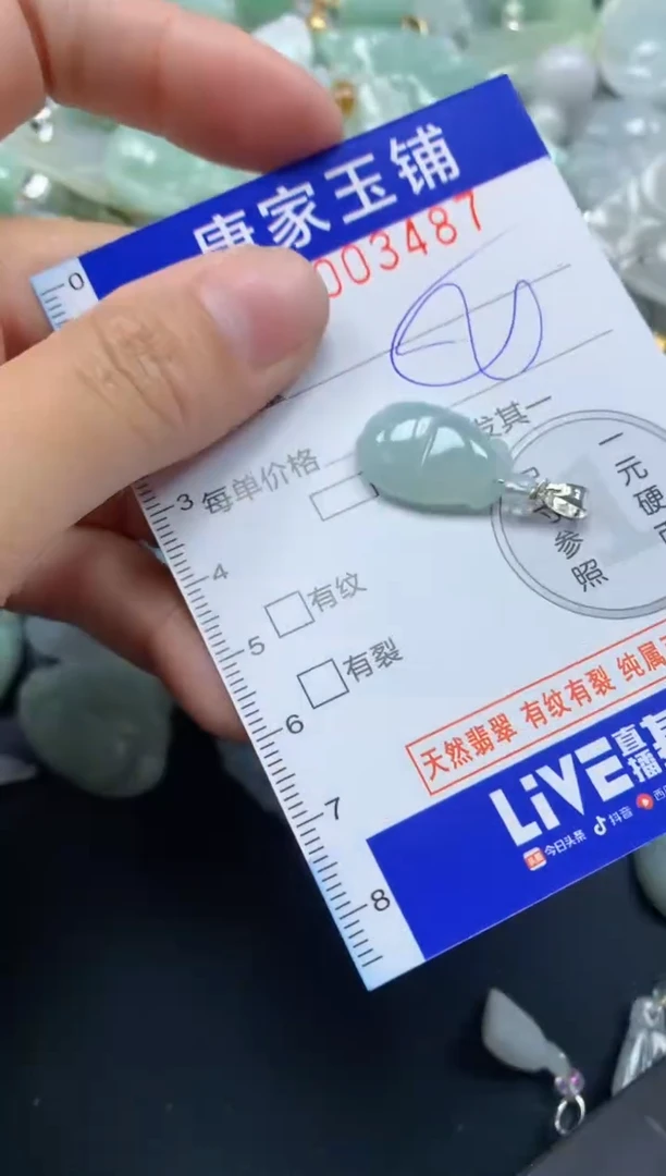 颈饰未镶嵌翡翠3487