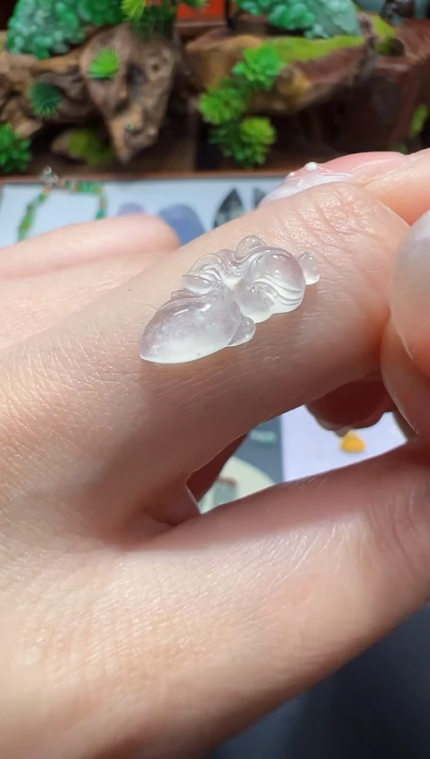 未镶嵌定制翡翠花仙子