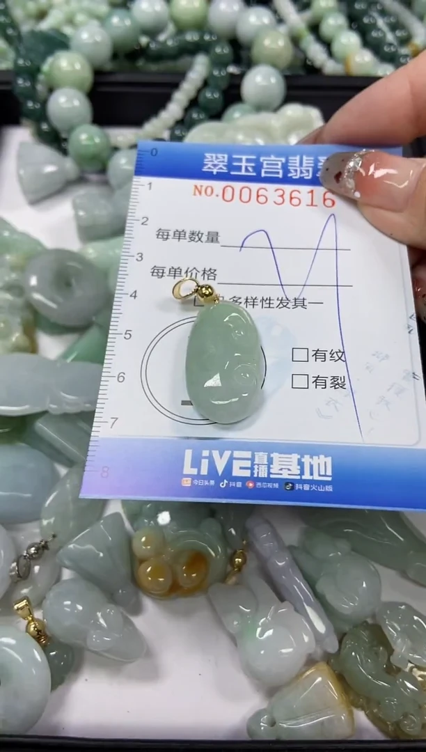 【闪购商品】翡翠颈饰未镶嵌闪购商品0063616