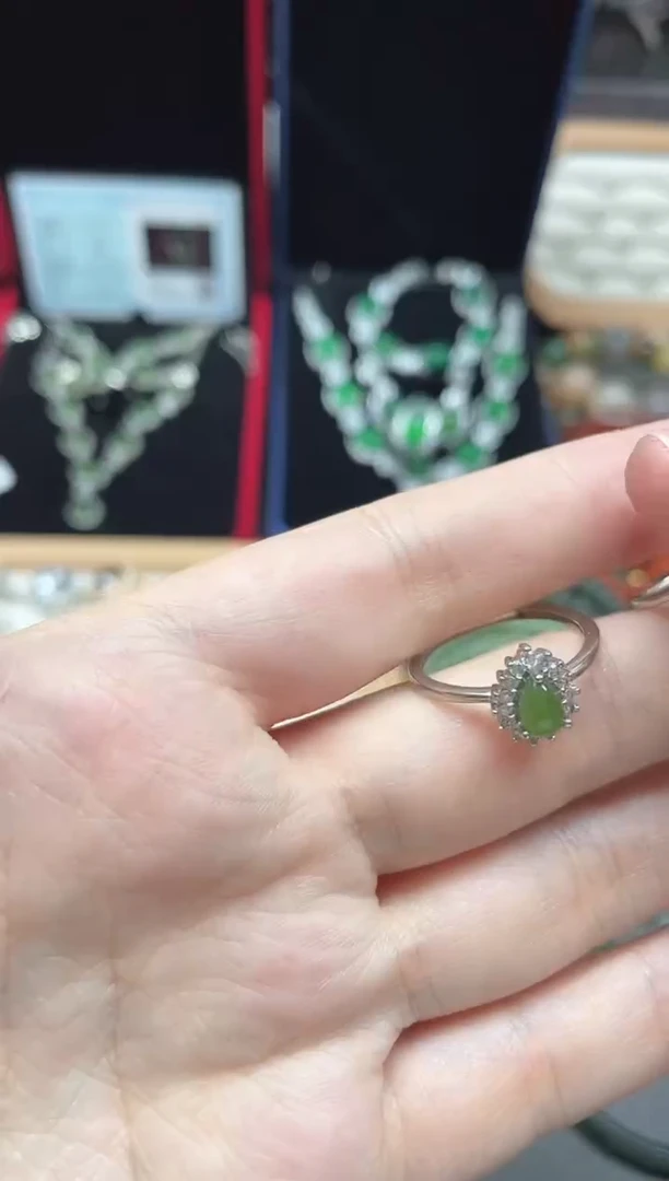 未镶嵌戒指和田玉（碧玉）多样性发货拍一发一