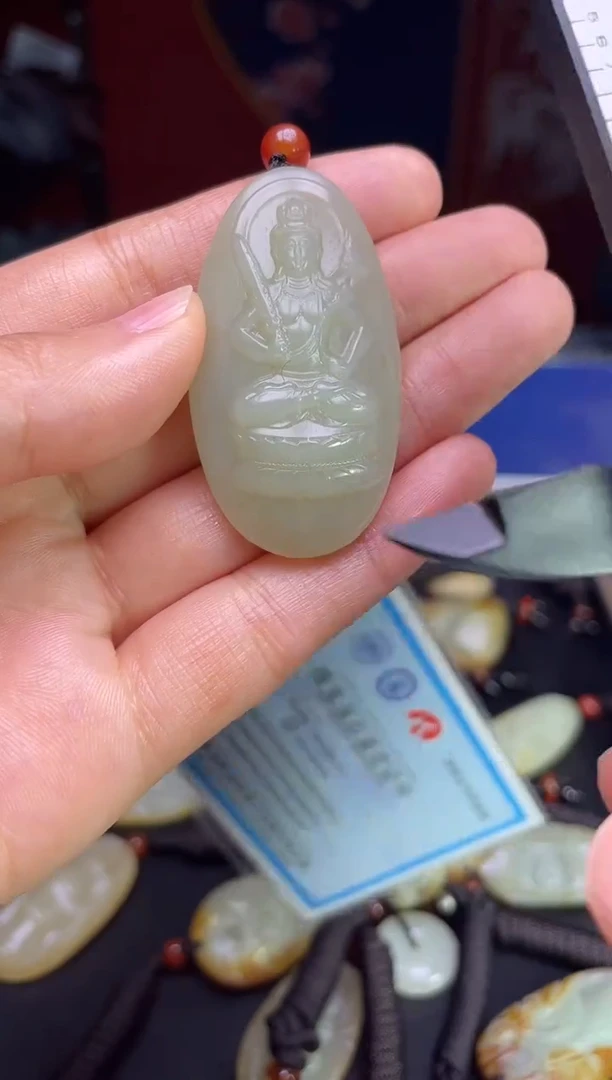 颈饰未镶嵌和田玉123