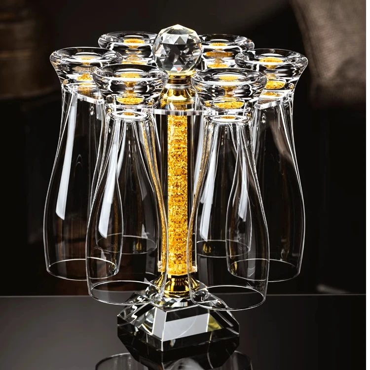 高档啤酒杯大容量家用轻奢高颜值水晶玻璃饮料杯精酿玻璃啤酒杯