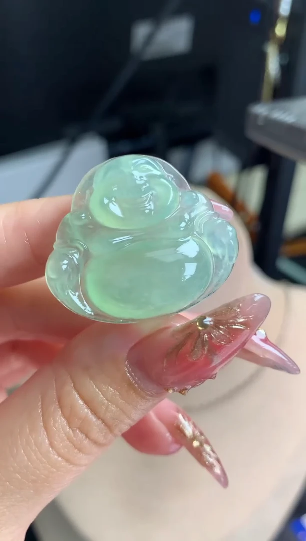 定制翡翠未镶嵌佛公
