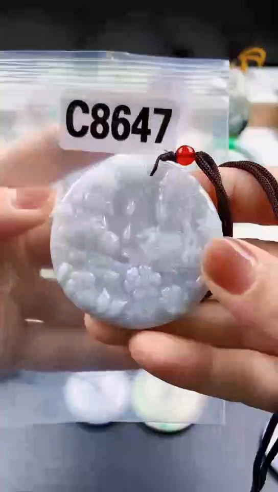颈饰未镶嵌翡翠天然翡翠吊坠挂件