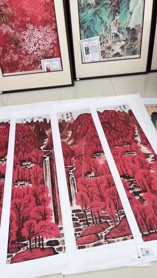 国画九霄甄选国画作品zhb115