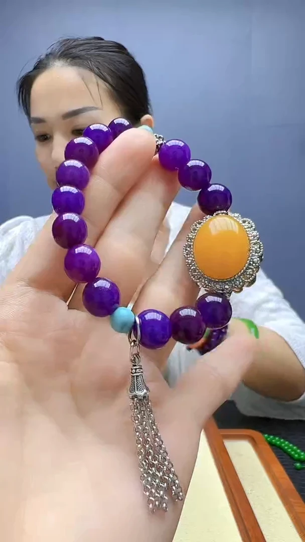 苏纪石（舒俱来）银S925镶嵌颈饰随昔diy颈饰