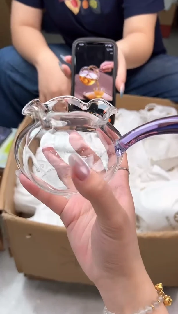 禾墨清妍浅紫色侧把