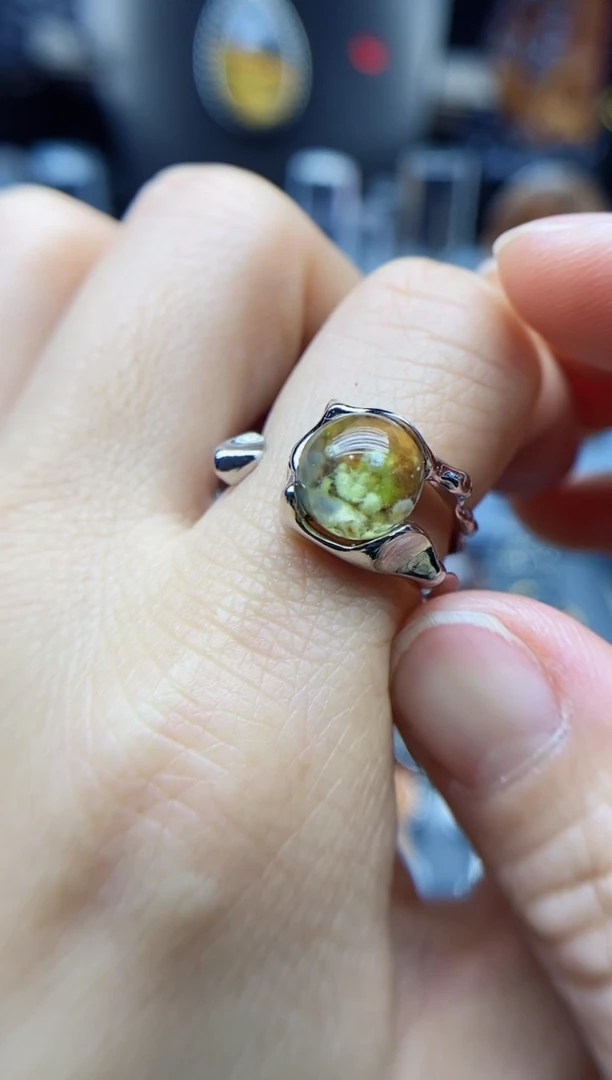 【闪购商品】水晶戒指银S925镶嵌水晶