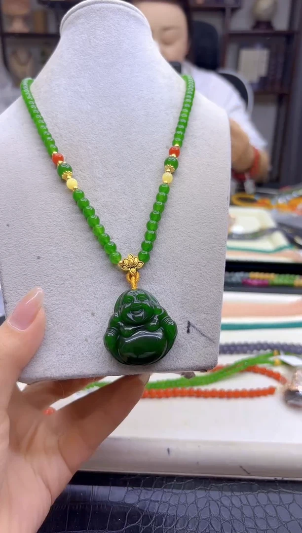 毛衣链未镶嵌和田玉DIY款M230