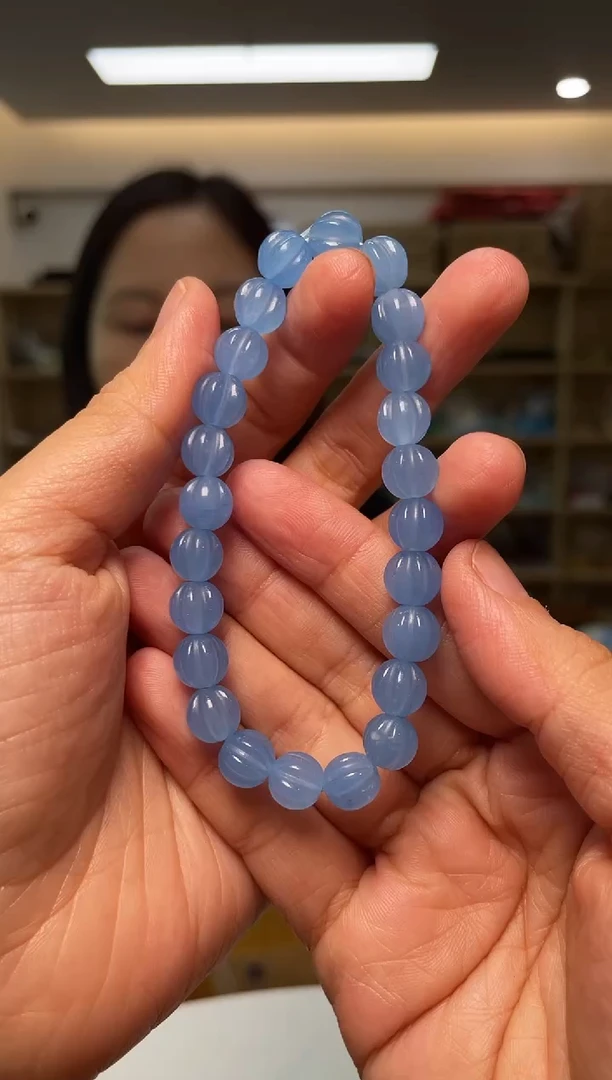 海蓝宝石手串未镶嵌（多样性单个发货）