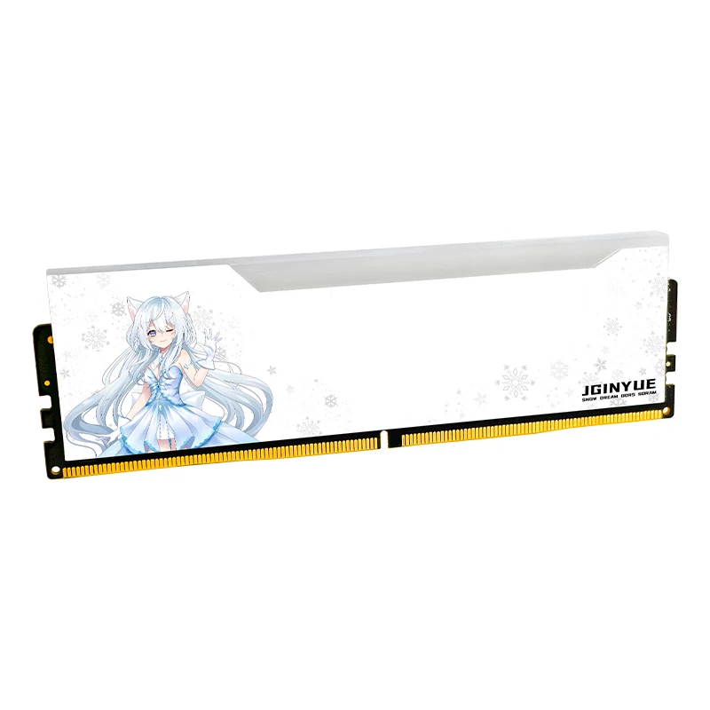 精粤全兼容内存条雪梦16g  3600(C16/灯条)台式机DDR4电脑内存条