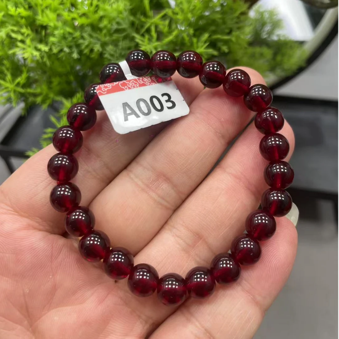 【喜汇甄选】A003石榴石单圈手串