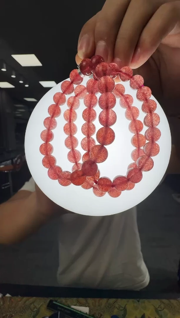 石英质玉手链未镶嵌6493CK 约9mm多样式发一件