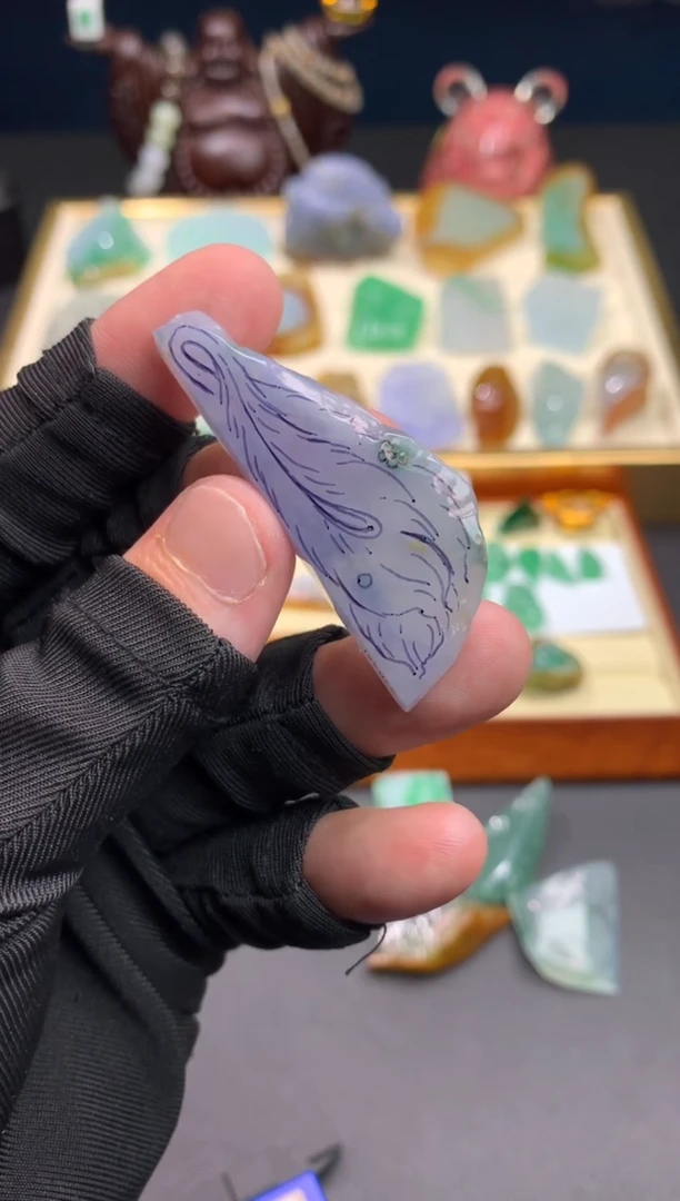 未镶嵌定制翡翠天然翡翠裸石（包工）