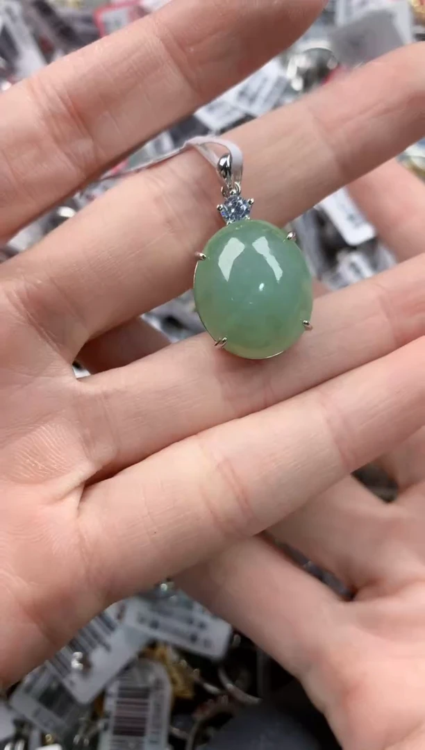 18K金镶嵌戒指翡翠4444----1