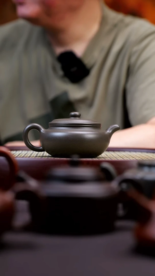 茶壶紫砂紫砂茶壶（扁腹）