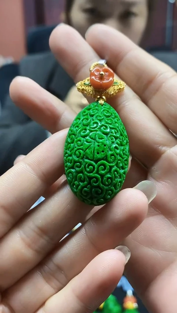 颈饰未镶嵌翡翠翡翠吊坠