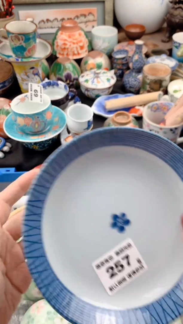 【闪购商品】瓷片257号九姑娘工艺品瓷器