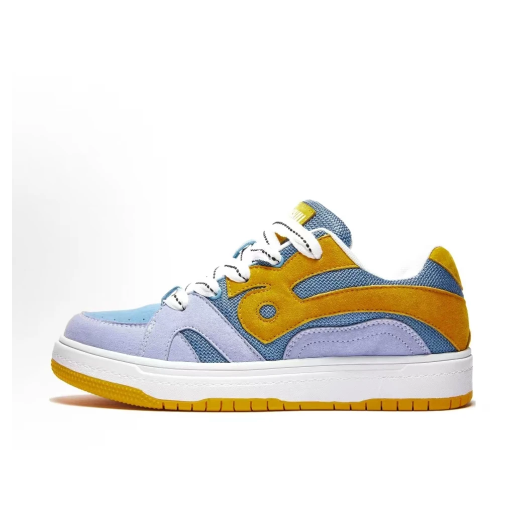 RV网布皮革 复古做旧 防滑耐磨 低帮 板鞋 男女同款 603款